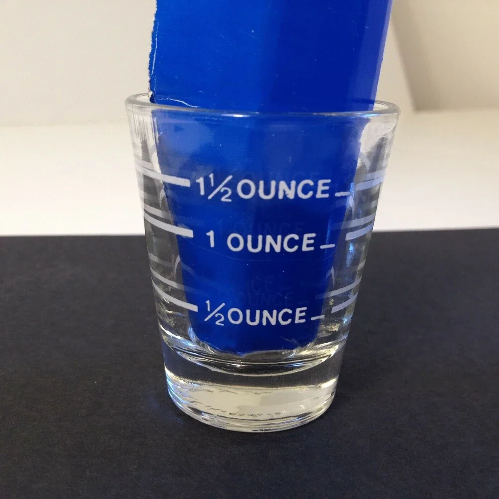 Sure Shot Measuring Glass Shot Glass w/ Measuring For Ounces Collectable Each